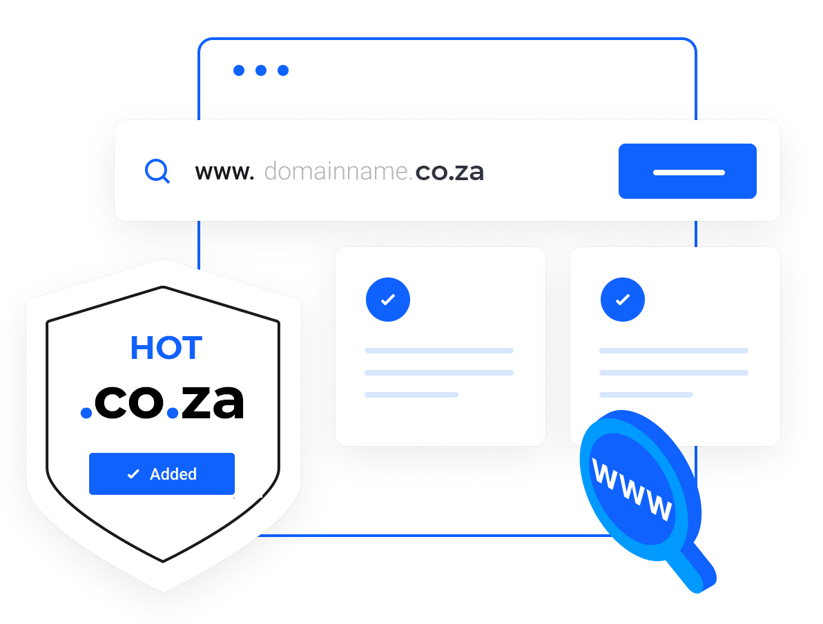 Register Your .CO.ZA Domain Name In South Africa | Free SSL - Flexible for Every Business: